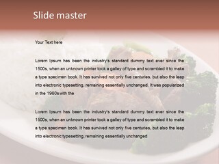 Carrot Asian Wok PowerPoint Template