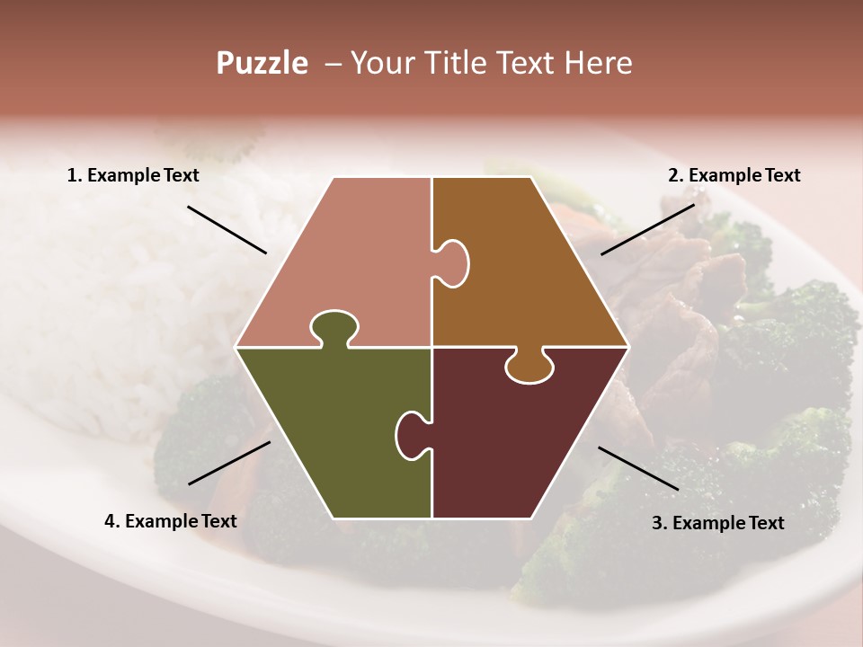 Carrot Asian Wok PowerPoint Template