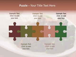 Carrot Asian Wok PowerPoint Template