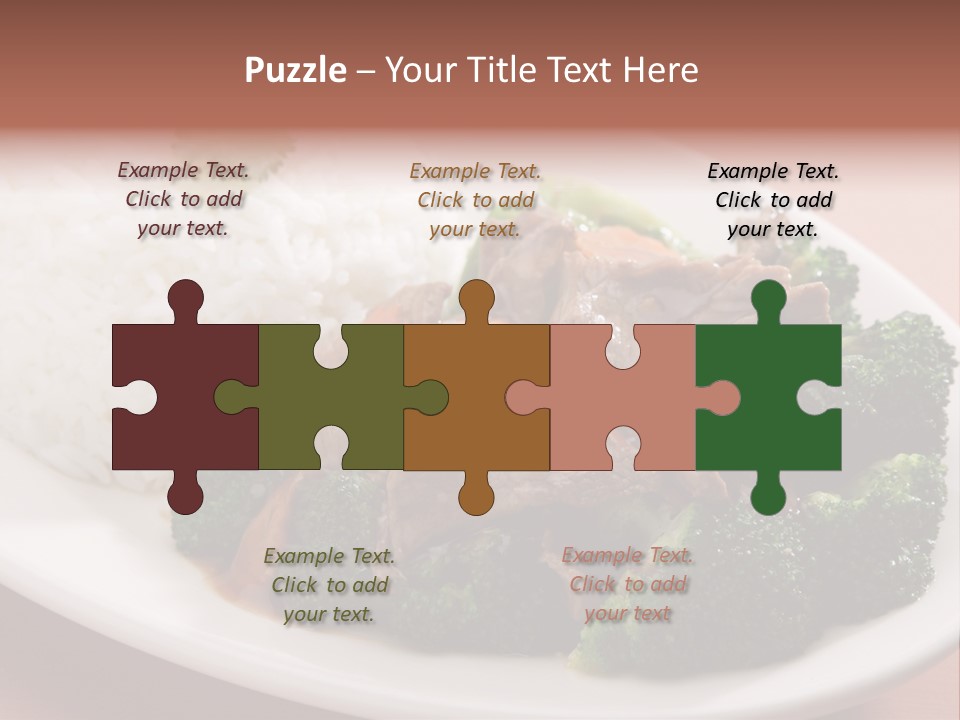 Carrot Asian Wok PowerPoint Template