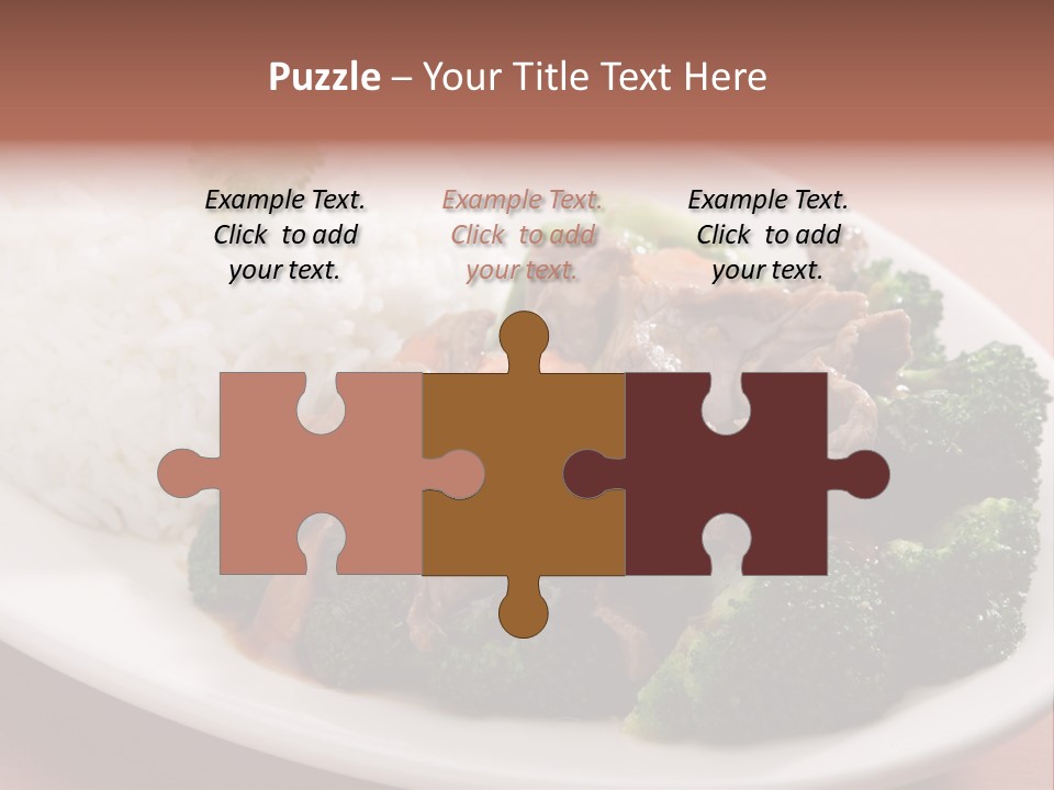 Carrot Asian Wok PowerPoint Template