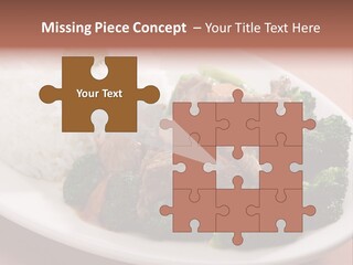 Carrot Asian Wok PowerPoint Template