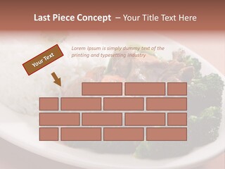 Carrot Asian Wok PowerPoint Template