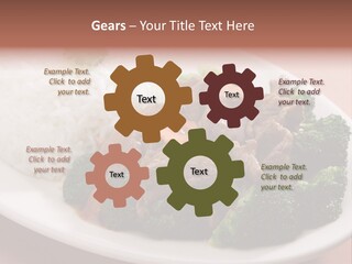 Carrot Asian Wok PowerPoint Template