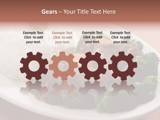 Carrot Asian Wok PowerPoint Template