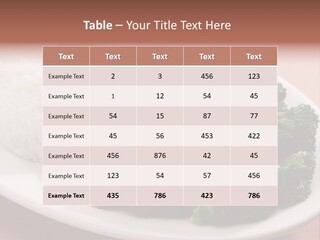 Carrot Asian Wok PowerPoint Template