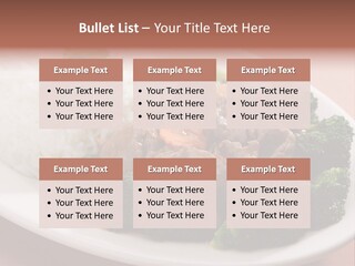 Carrot Asian Wok PowerPoint Template