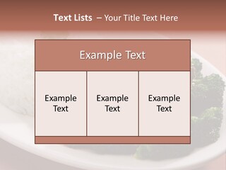 Carrot Asian Wok PowerPoint Template