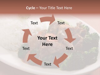Carrot Asian Wok PowerPoint Template