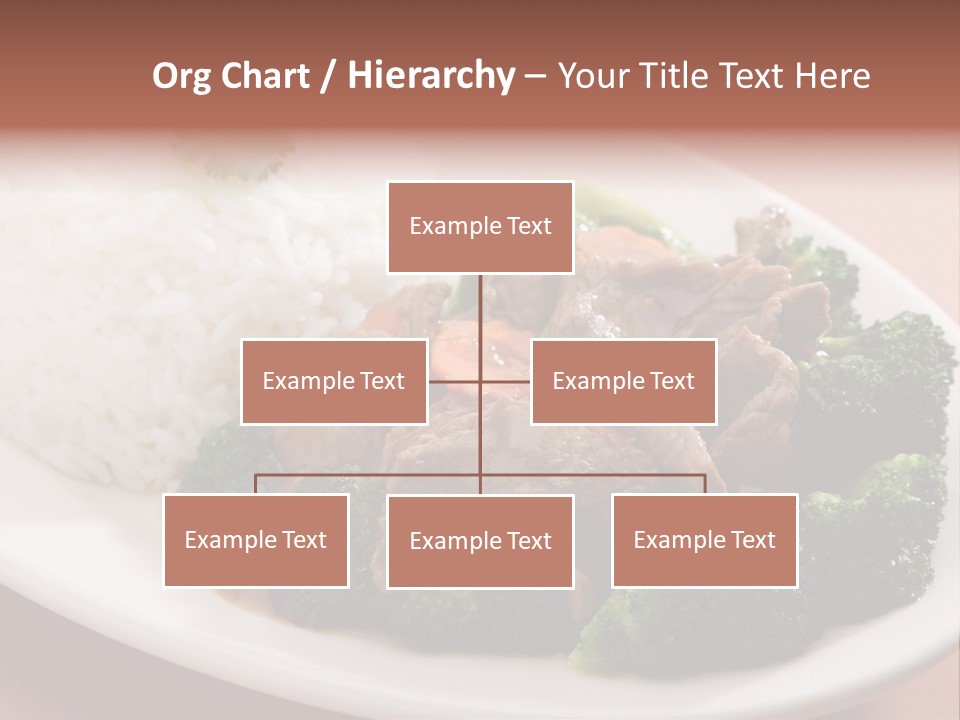 Carrot Asian Wok PowerPoint Template