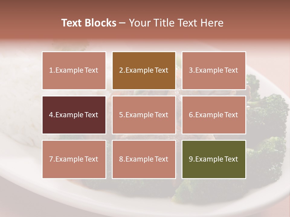 Carrot Asian Wok PowerPoint Template