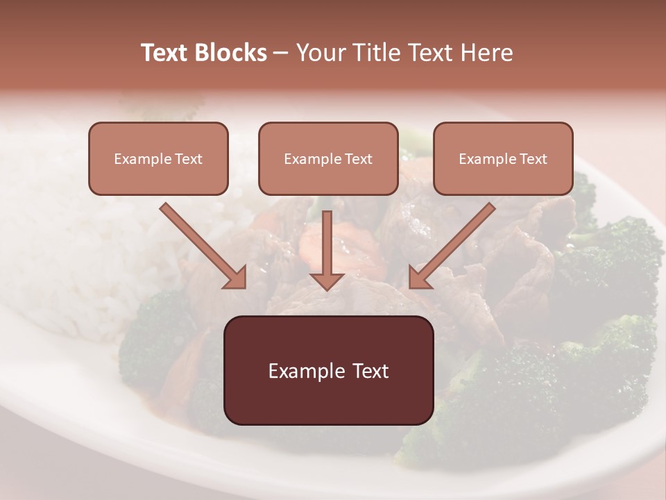Carrot Asian Wok PowerPoint Template