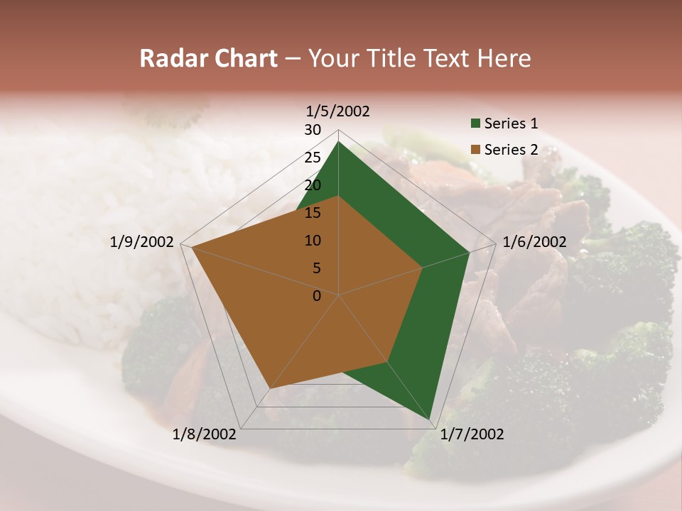 Carrot Asian Wok PowerPoint Template