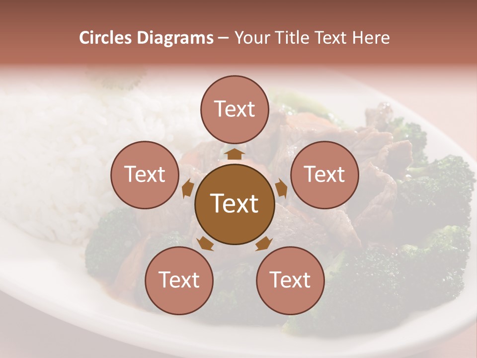 Carrot Asian Wok PowerPoint Template