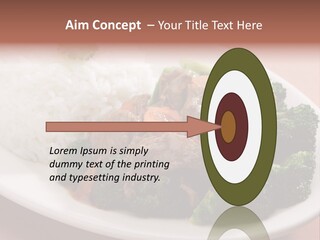 Carrot Asian Wok PowerPoint Template