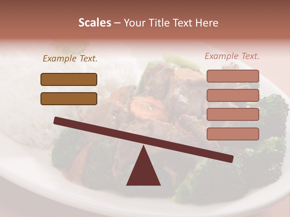 Carrot Asian Wok PowerPoint Template