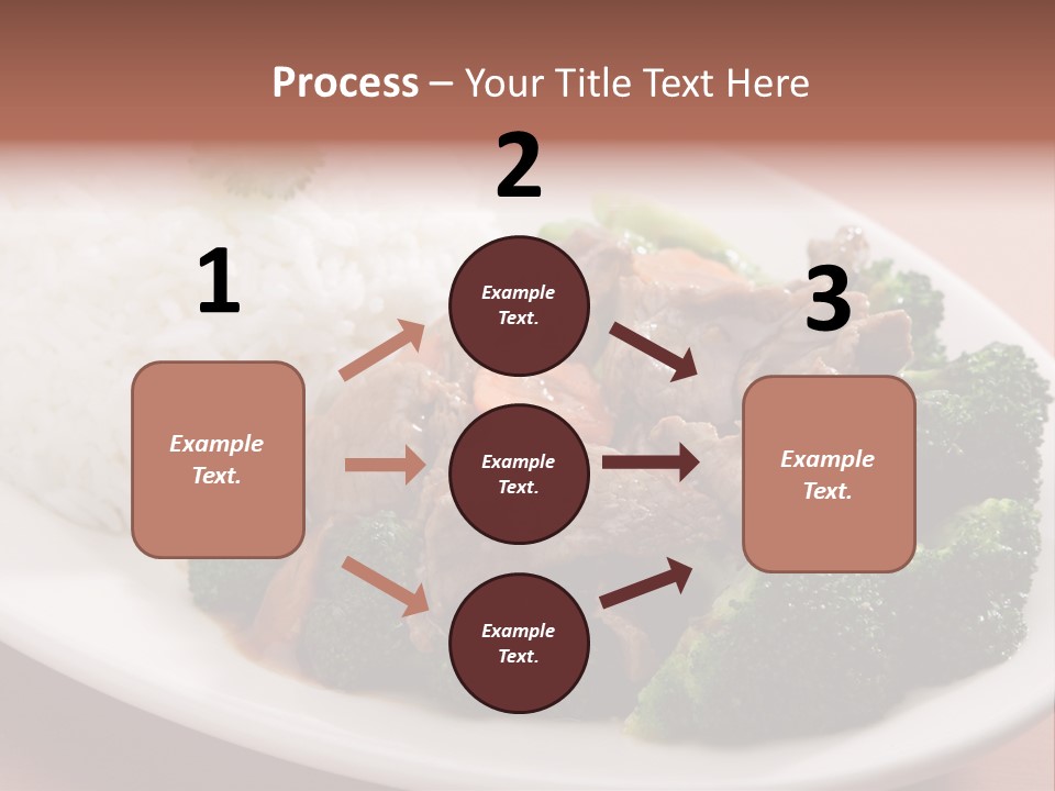 Carrot Asian Wok PowerPoint Template
