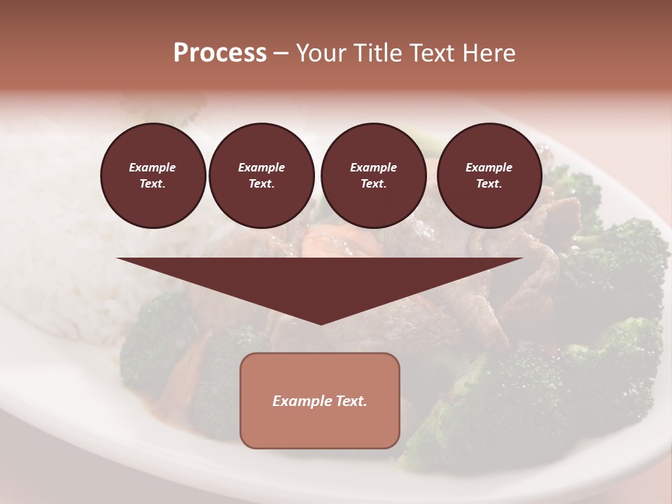 Carrot Asian Wok PowerPoint Template