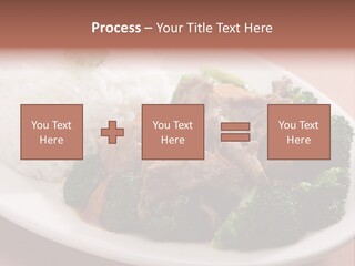 Carrot Asian Wok PowerPoint Template