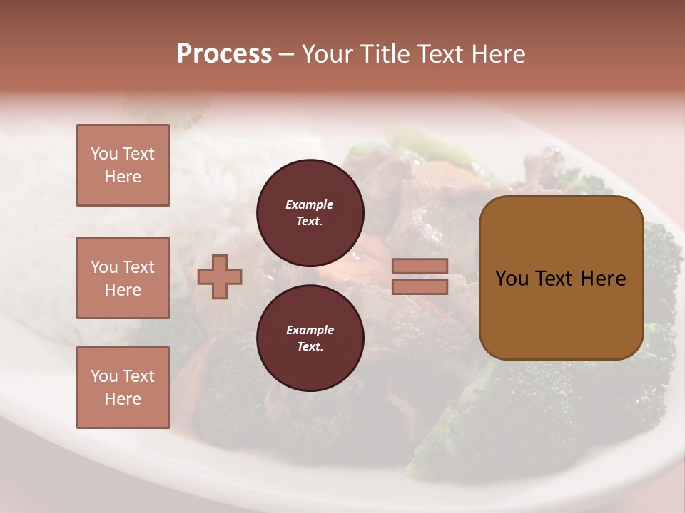 Carrot Asian Wok PowerPoint Template