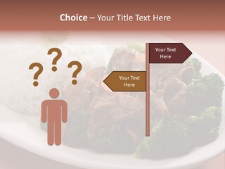 Carrot Asian Wok PowerPoint Template