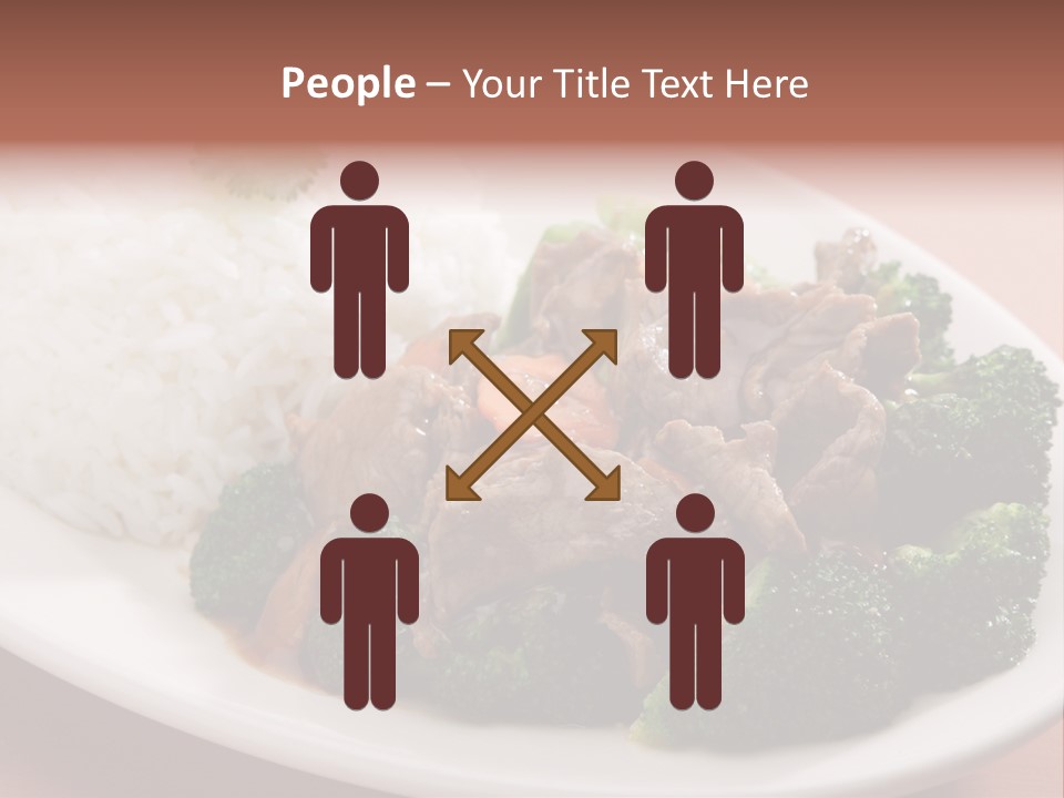 Carrot Asian Wok PowerPoint Template