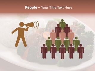 Carrot Asian Wok PowerPoint Template