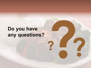 Carrot Asian Wok PowerPoint Template