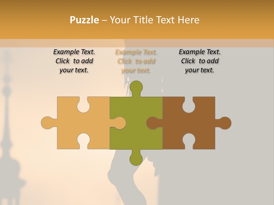 Affliction Calvary Saint PowerPoint Template