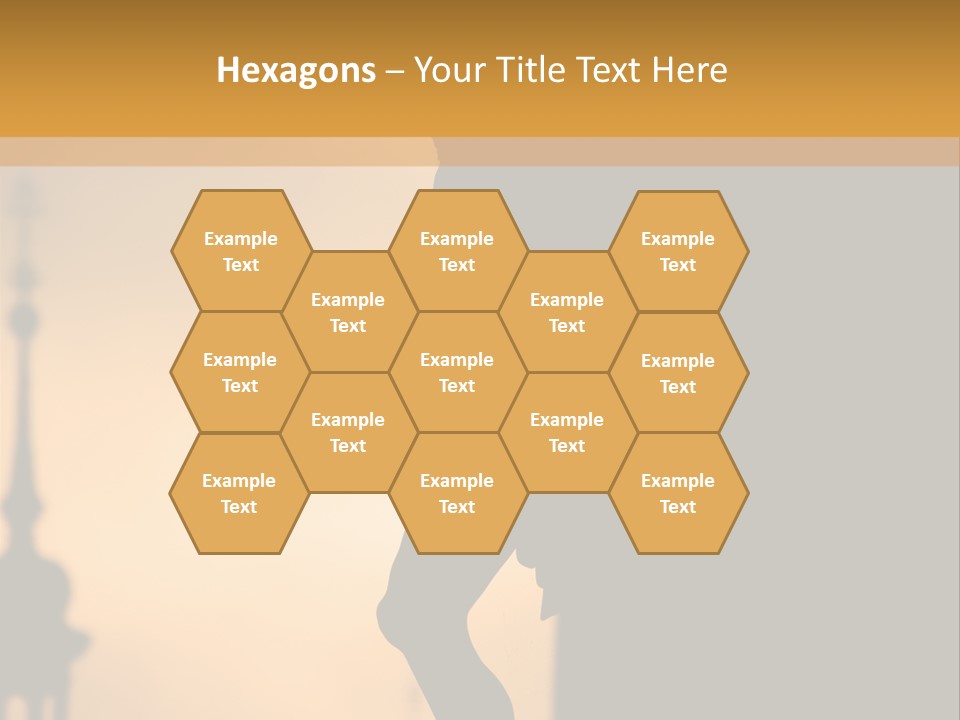 Affliction Calvary Saint PowerPoint Template