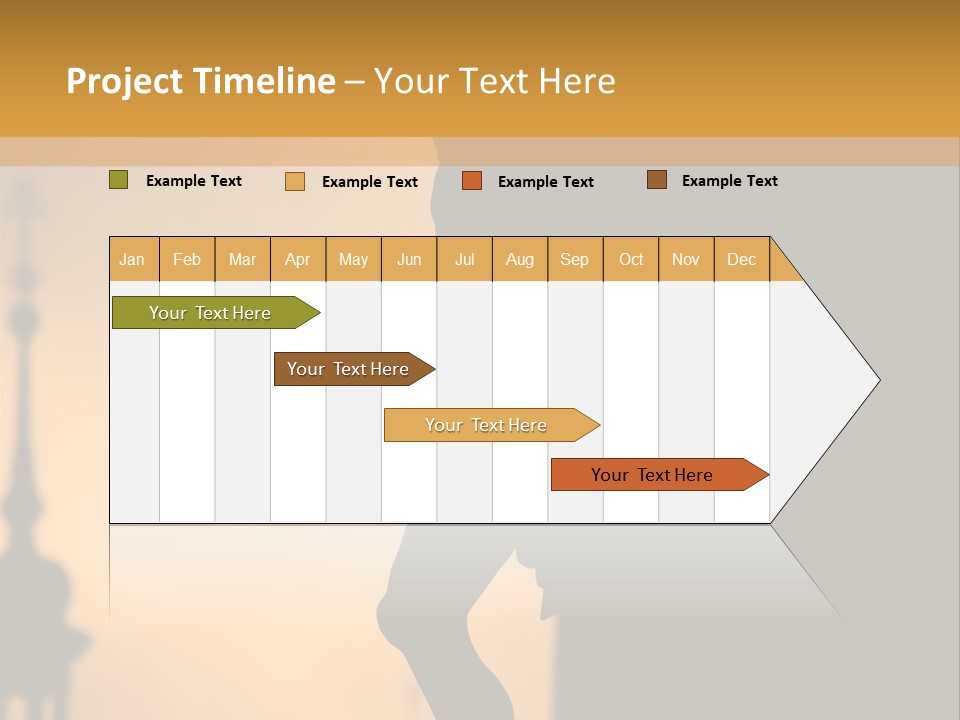 Affliction Calvary Saint PowerPoint Template