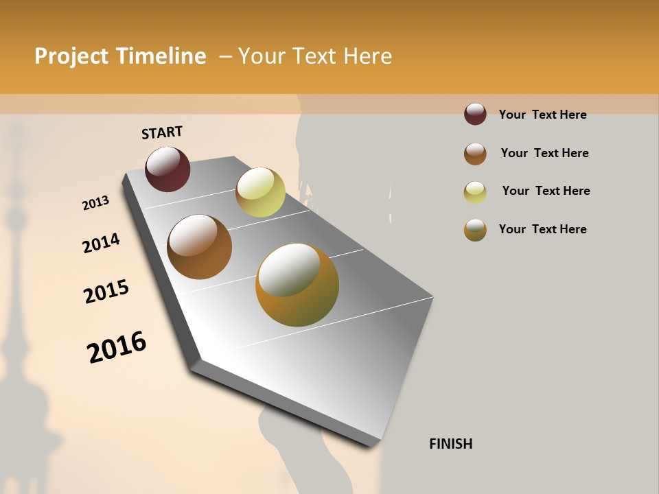 Affliction Calvary Saint PowerPoint Template