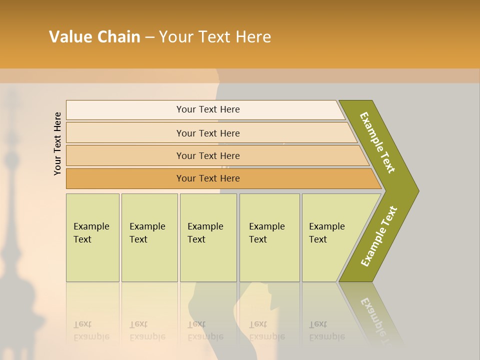 Affliction Calvary Saint PowerPoint Template