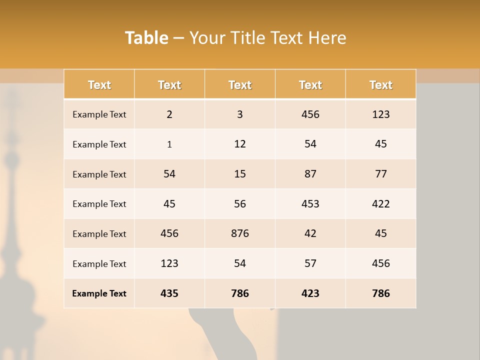 Affliction Calvary Saint PowerPoint Template