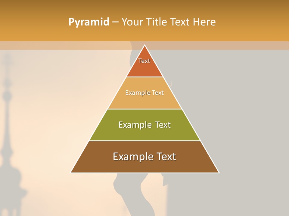 Affliction Calvary Saint PowerPoint Template