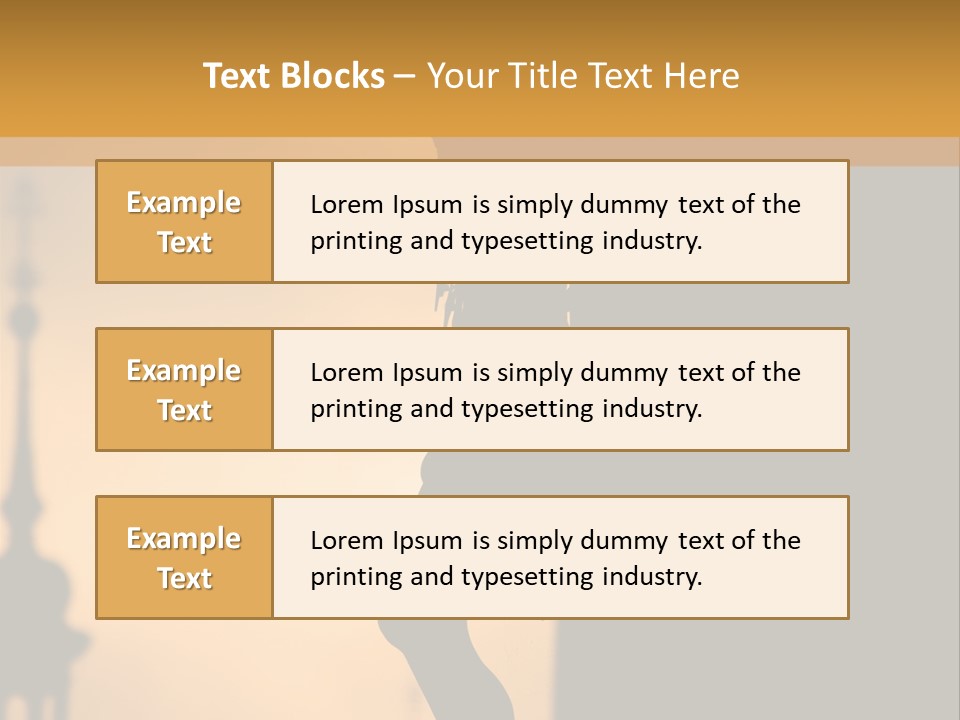 Affliction Calvary Saint PowerPoint Template