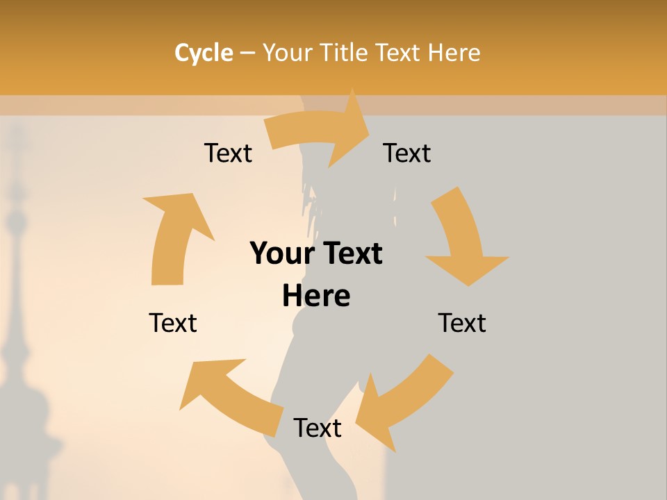Affliction Calvary Saint PowerPoint Template