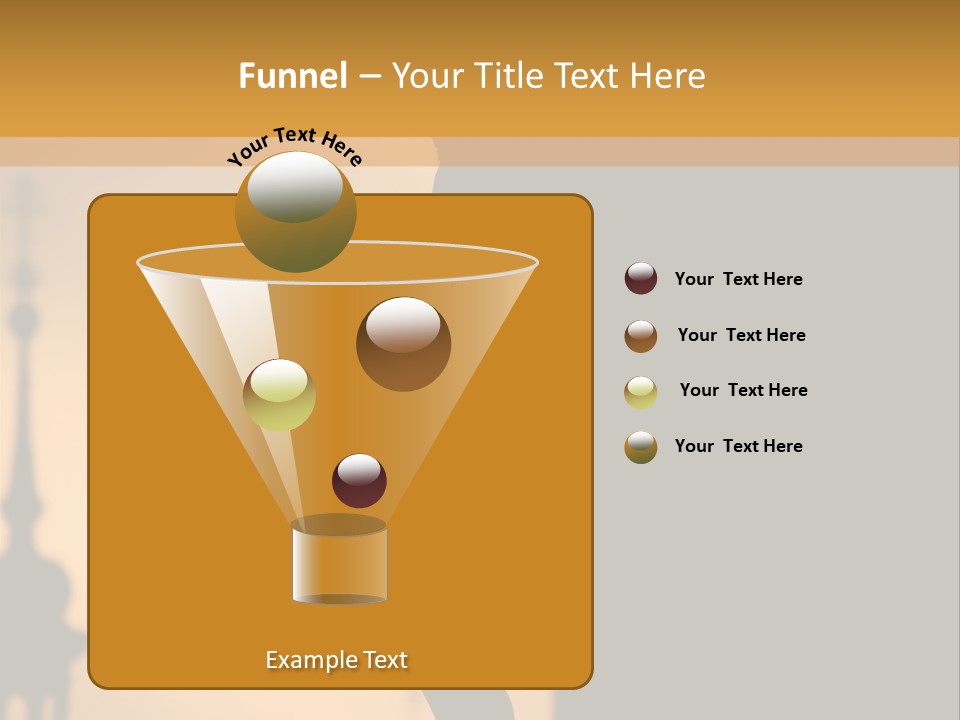 Affliction Calvary Saint PowerPoint Template