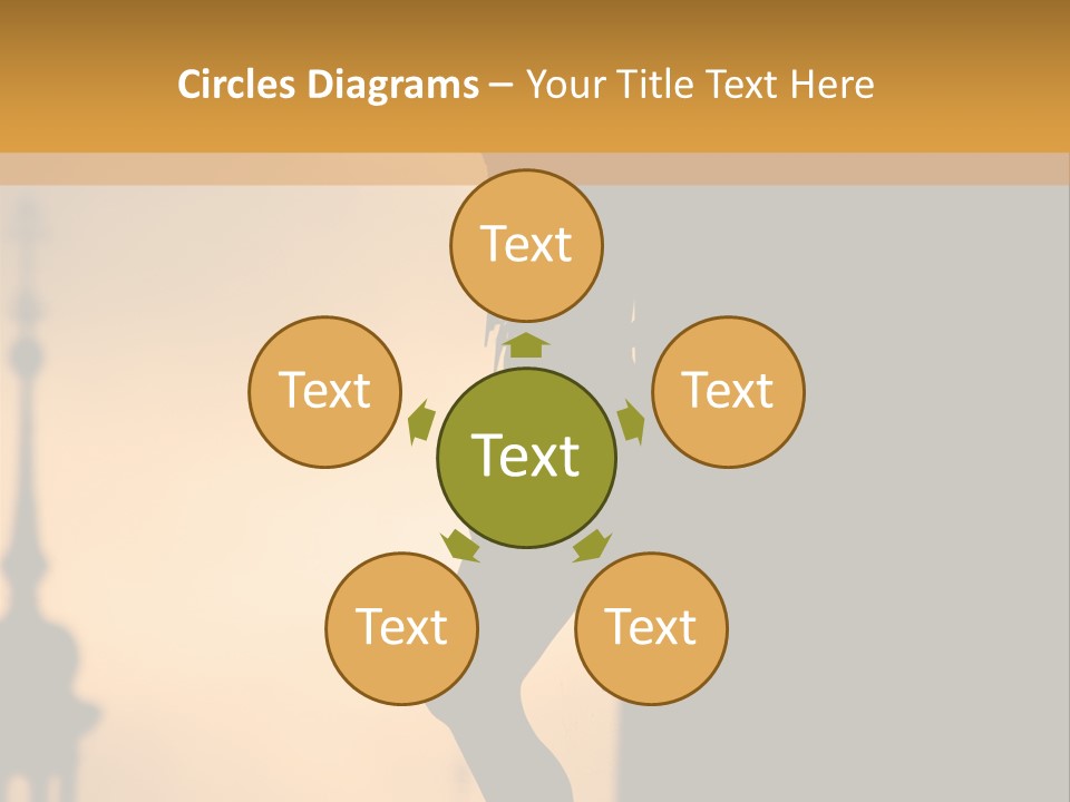 Affliction Calvary Saint PowerPoint Template