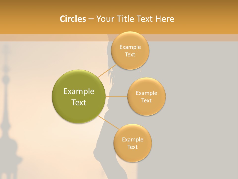 Affliction Calvary Saint PowerPoint Template