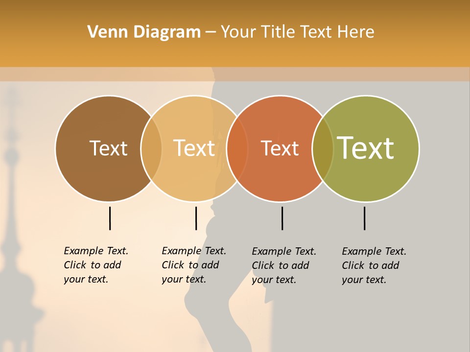 Affliction Calvary Saint PowerPoint Template