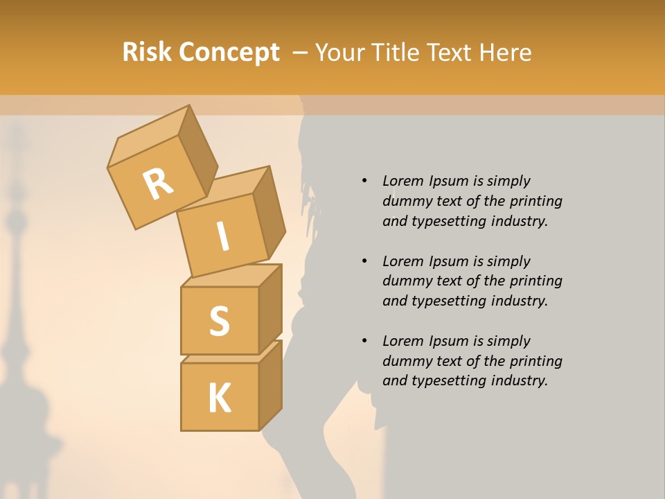 Affliction Calvary Saint PowerPoint Template