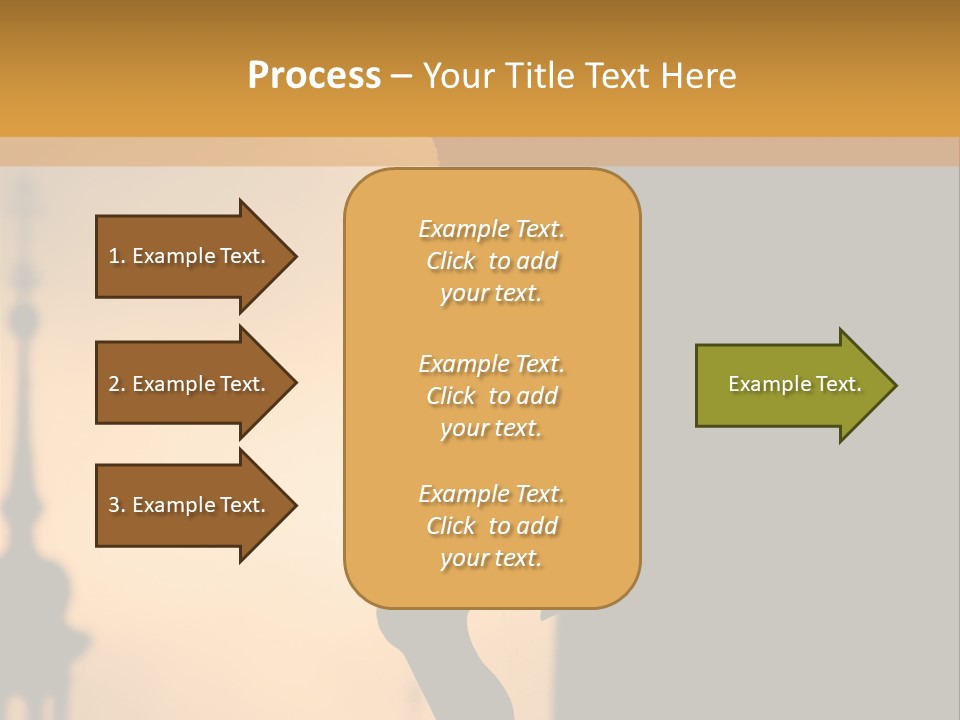Affliction Calvary Saint PowerPoint Template