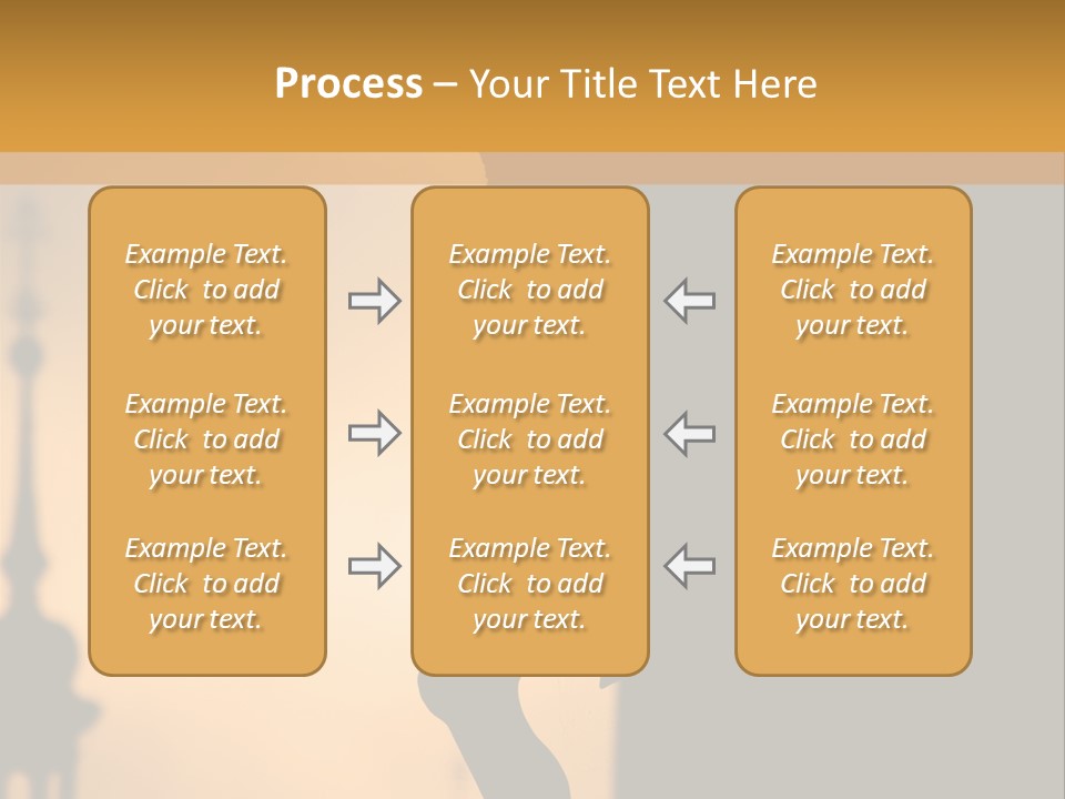Affliction Calvary Saint PowerPoint Template