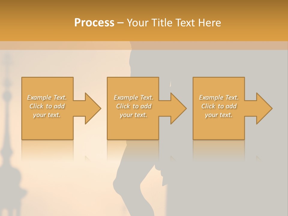 Affliction Calvary Saint PowerPoint Template