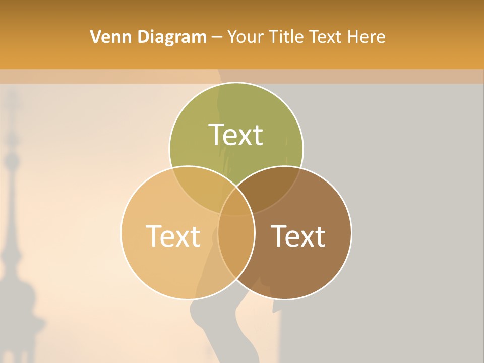 Affliction Calvary Saint PowerPoint Template