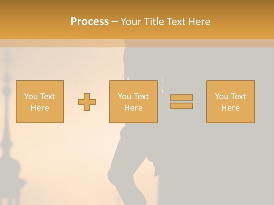 Affliction Calvary Saint PowerPoint Template