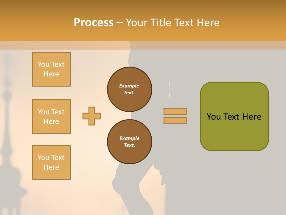 Affliction Calvary Saint PowerPoint Template
