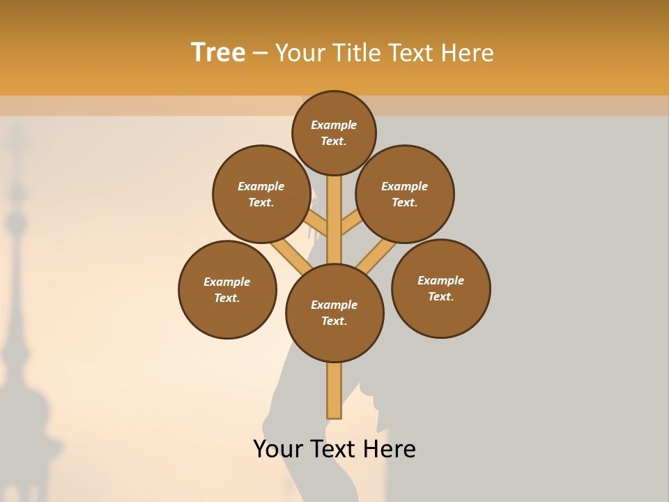 Affliction Calvary Saint PowerPoint Template