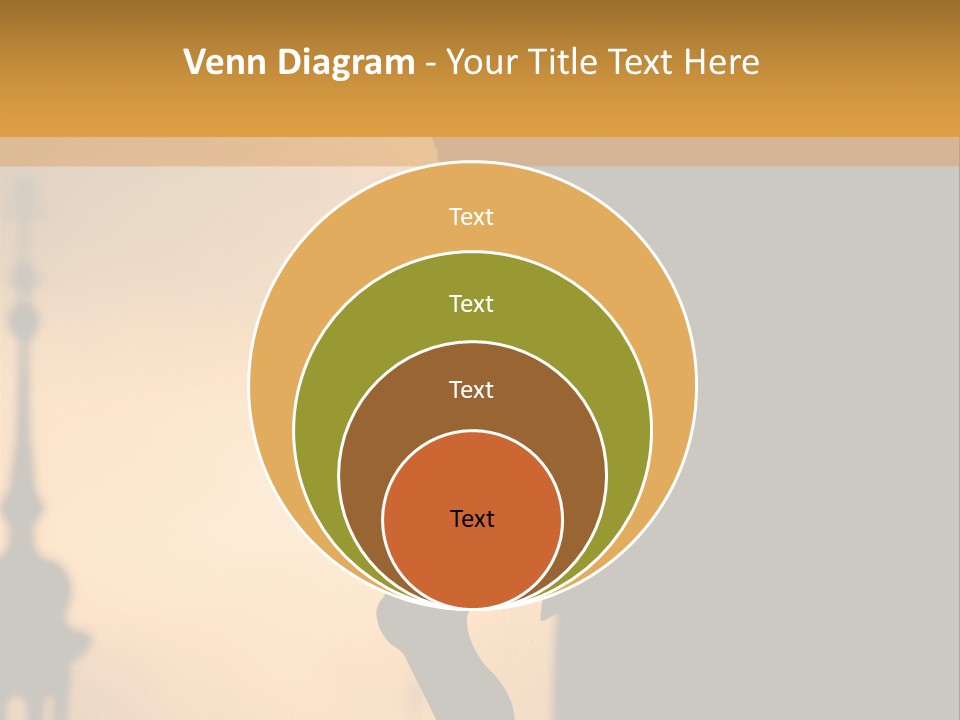 Affliction Calvary Saint PowerPoint Template